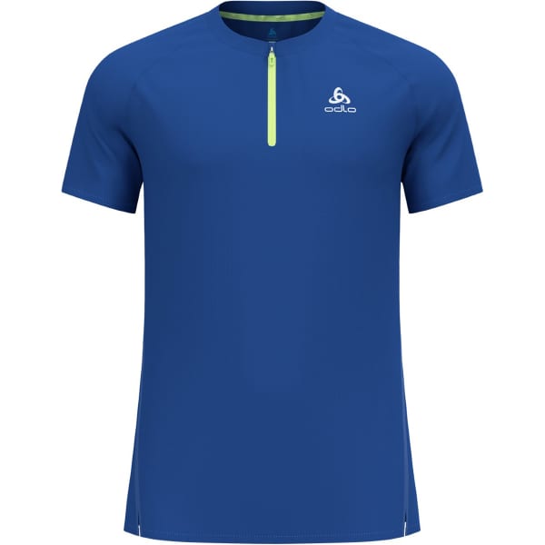 T-shirt running ODLO X-ALP TRAIL CREW NECK S/S 1/2 ZIP LIMOGES
