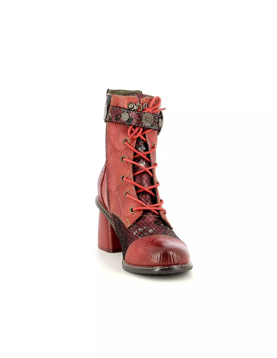 LAURA VITA EVCAO 41 - Boots & bottines Rouge