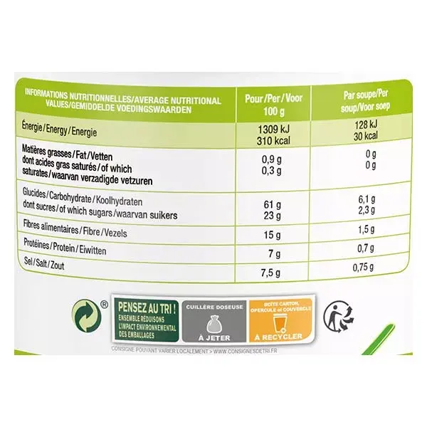 Sopa de Repolho Karéléa Slimming Soups 300g