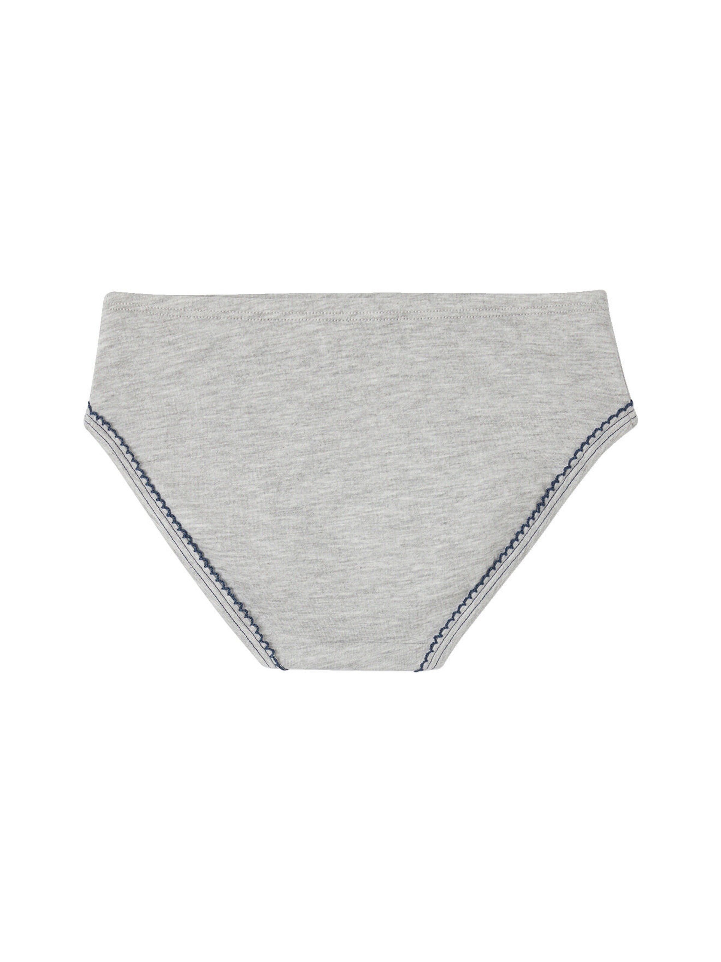Vertbaudet 7er-Pack Mädchen Slips mit Herzen marine