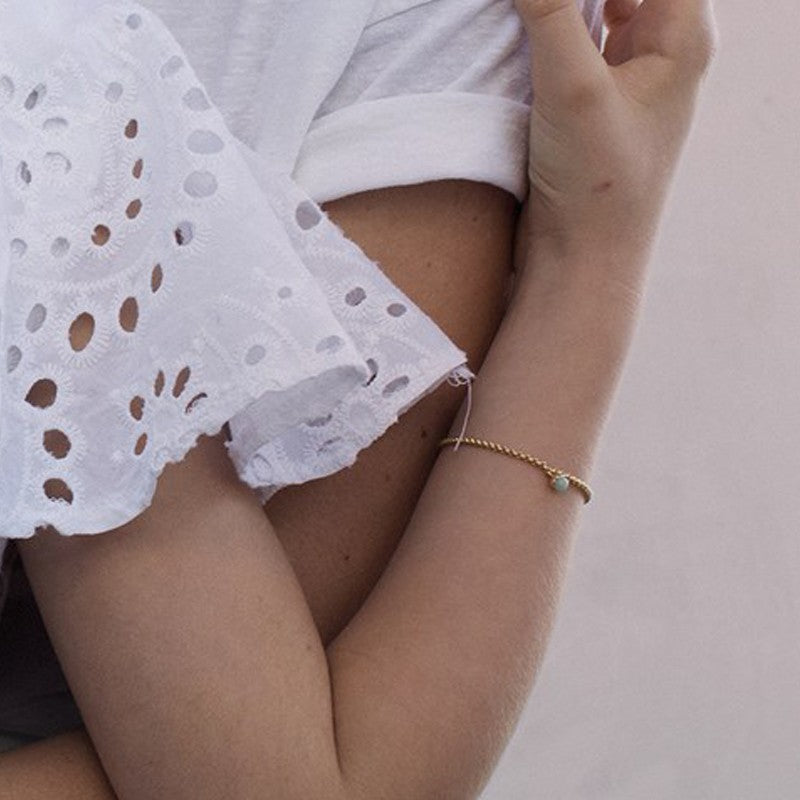 Armband Erbs vergoldet Kind