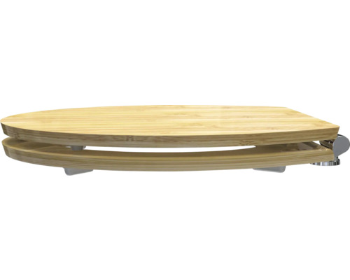 form&style Hainan bamboe toiletbril met soft-close mechanisme