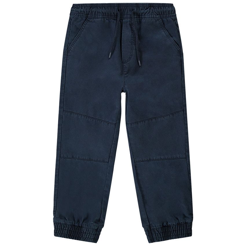 Pantalon forme jogger pour garçon - Bleu marine