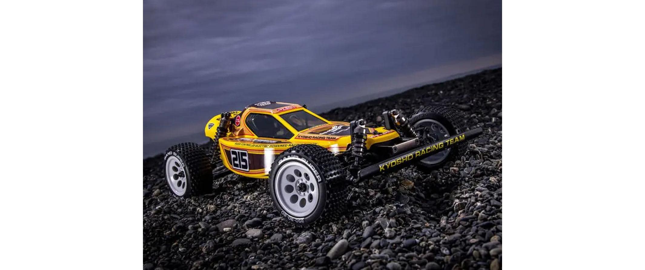 Buggy Turbo Optima Pro 4WD Legendary Series Bausatz, 1:10<br>Legendary Vintage Serie Buggy Bausatz mit Heckmotor und Allradantrieb