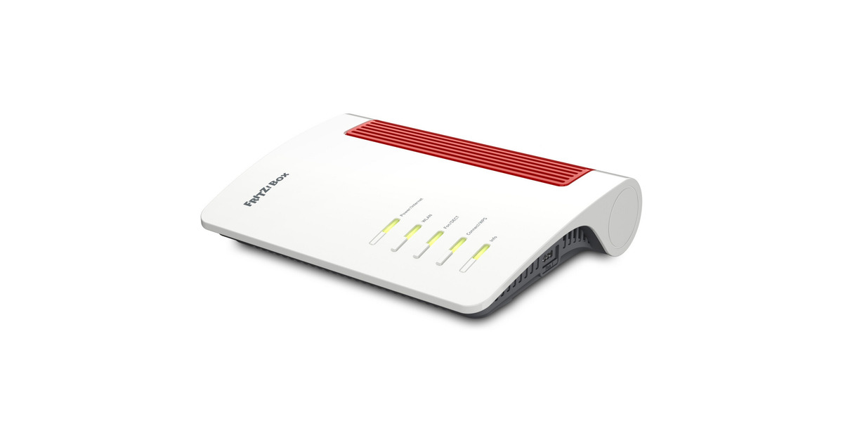 FRITZ!Box 4690 Edition International router  (Wit/rood)
