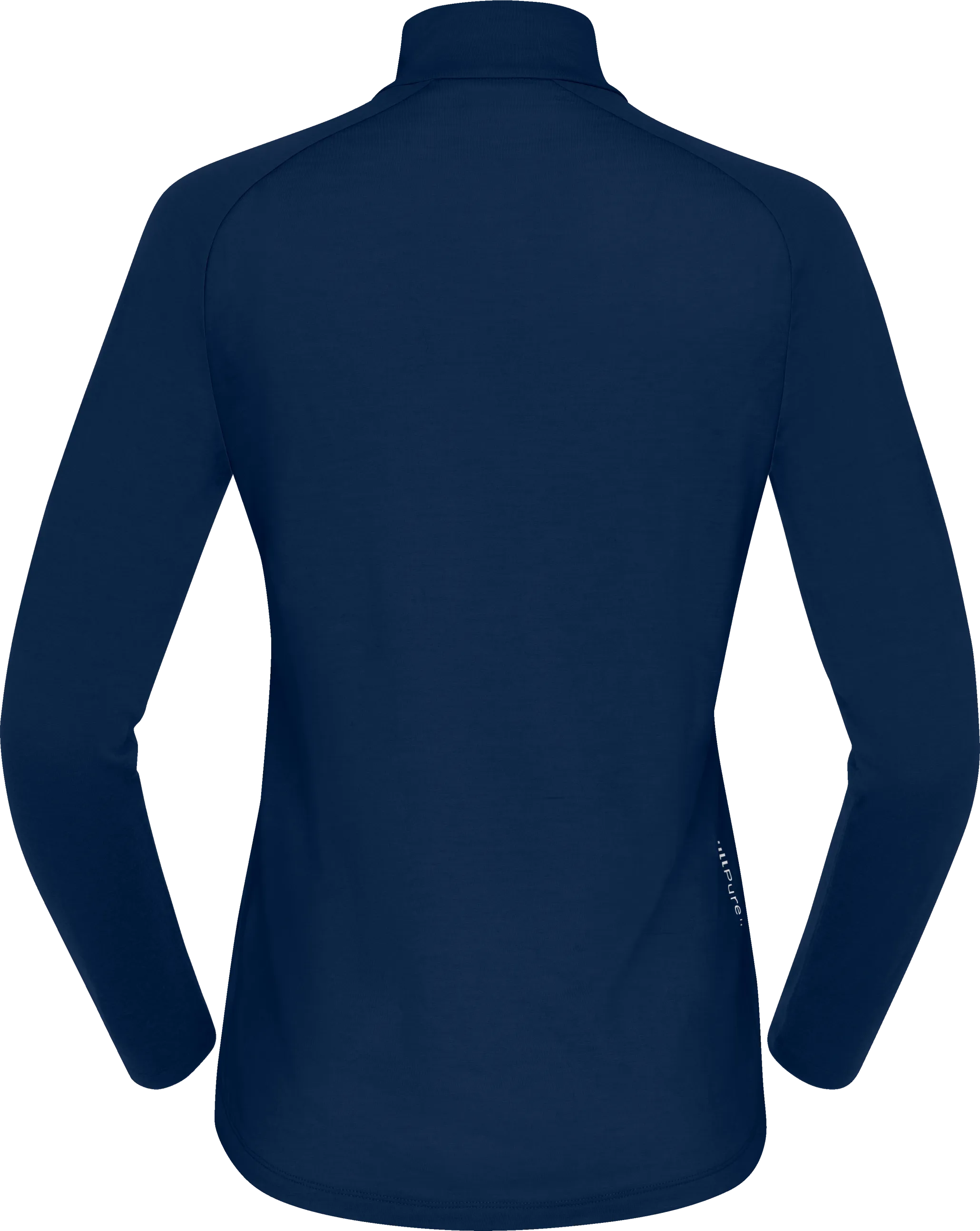 Norrøna Women's Femund pureUll Zip Neck Indigo Night