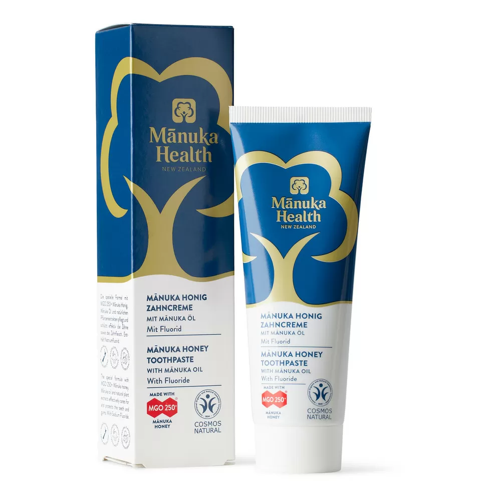 Manuka Honey Tandpasta m. Manuka olie og flour - 75 ml.