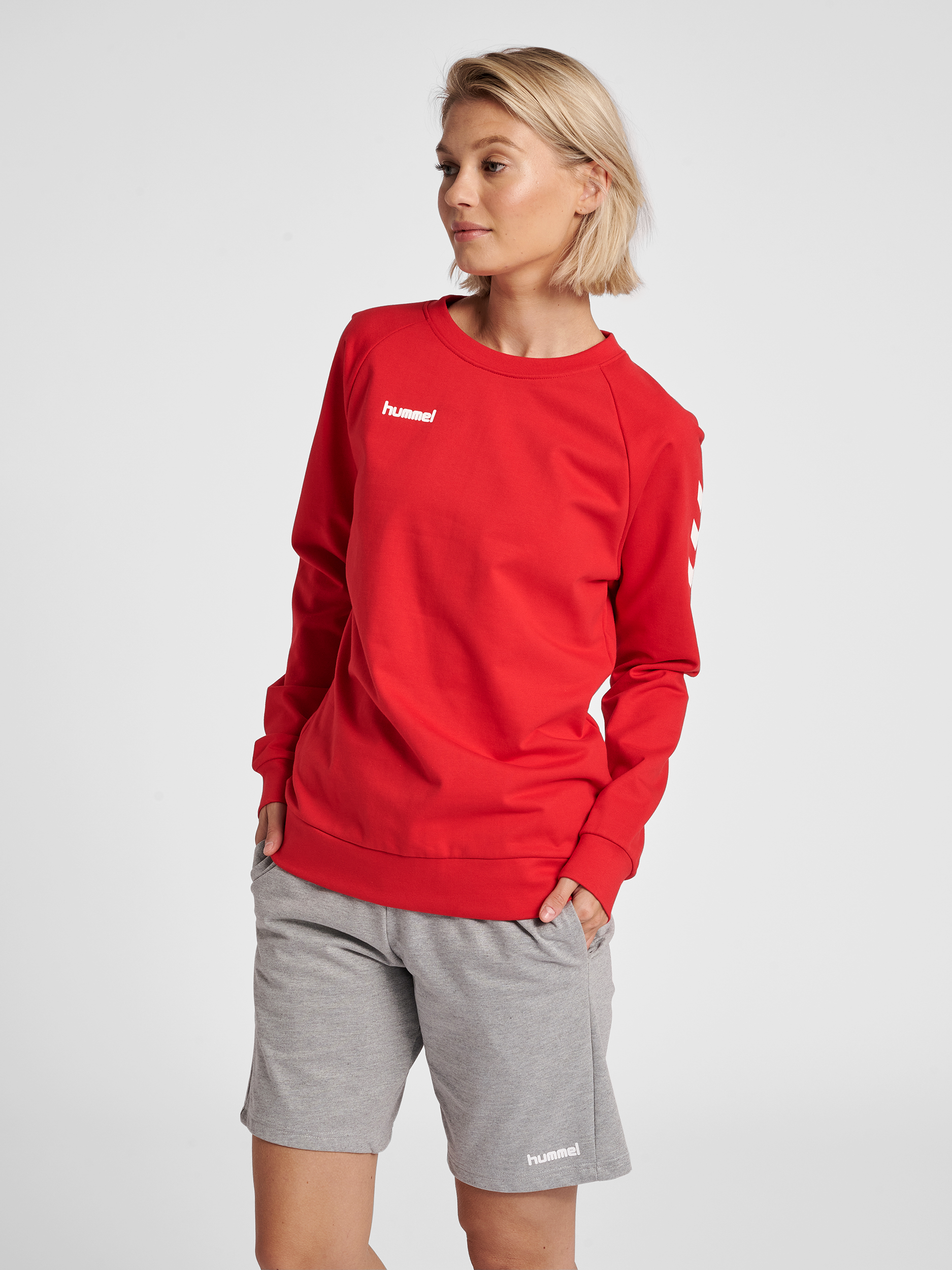 HUMMEL GO COTTON SWEATSHIRT WOMAN