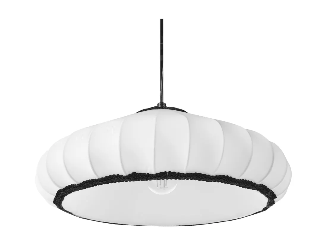 Lampe suspension ZULIA Matière synthétique Blanc