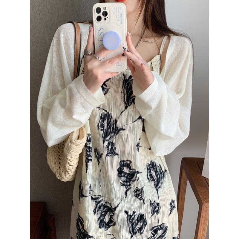 Onipixiy - Effen Bolero Cardigan