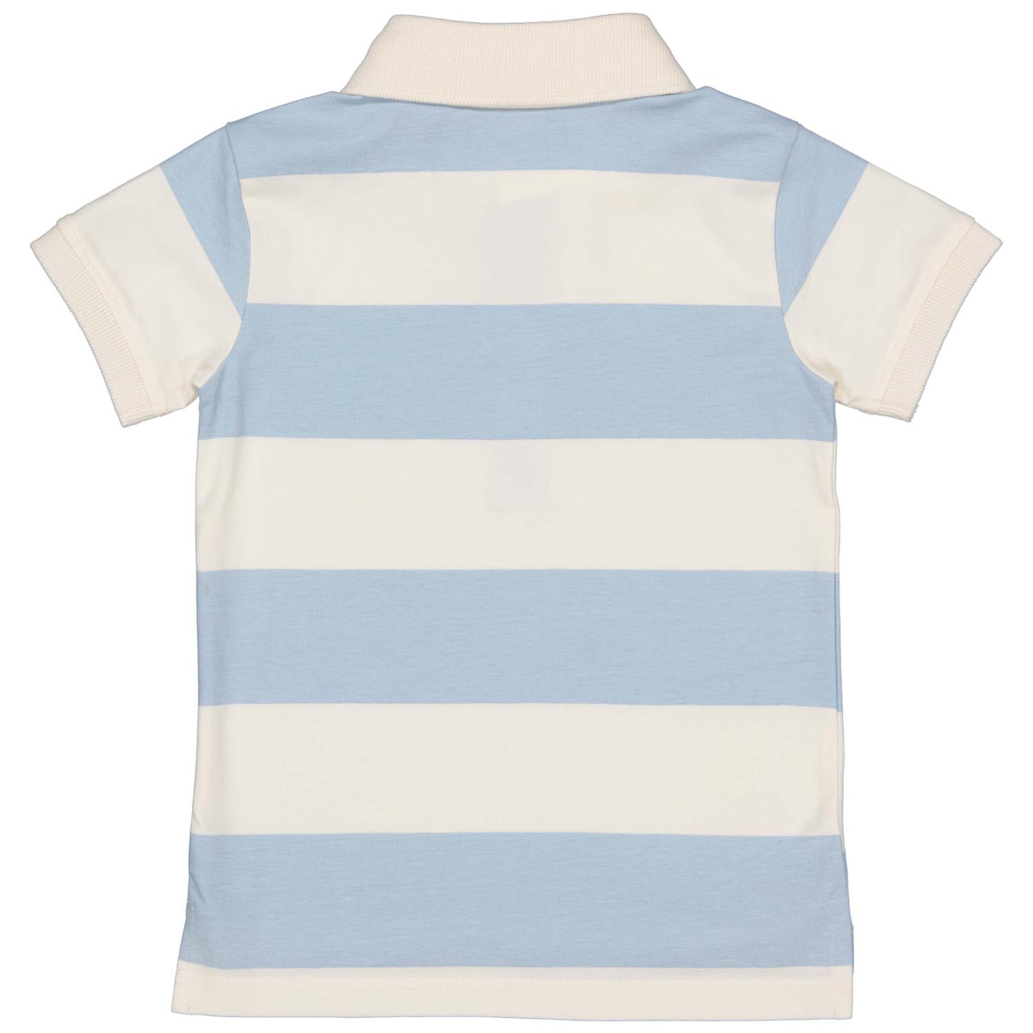 Quapi peuter polo korte mouwen strepen blauw