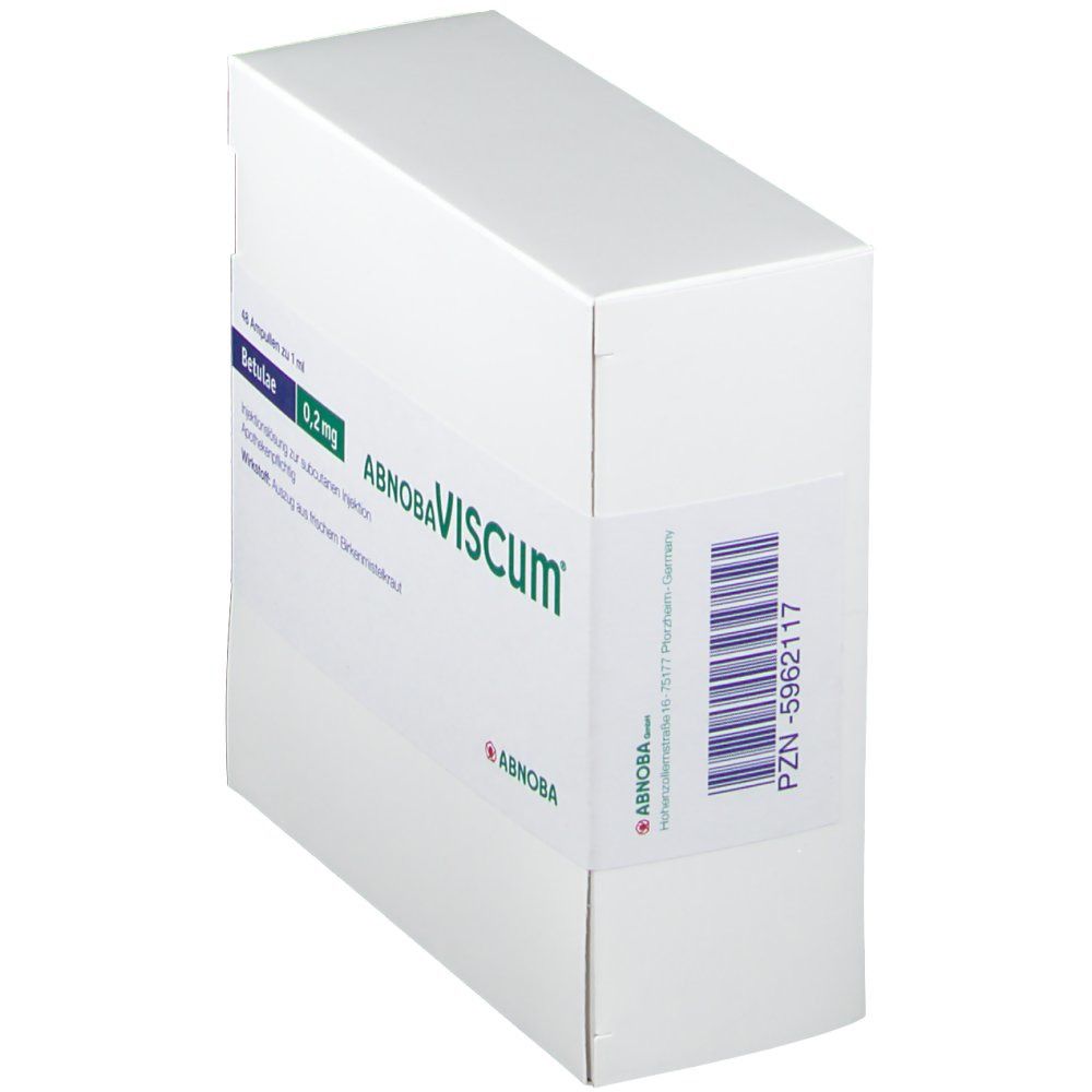 abnobaVISCUM® Betulae 0,2 mg Ampullen