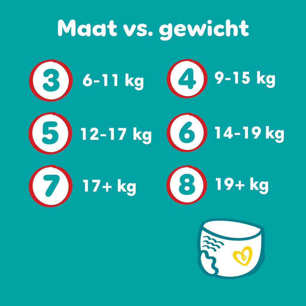 BandenMaat 7 maandbox - 126 luierbroekjes - 17kg+