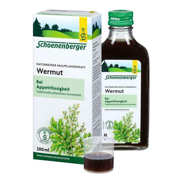 Wermutsaft Schoenenberger, 200 ml