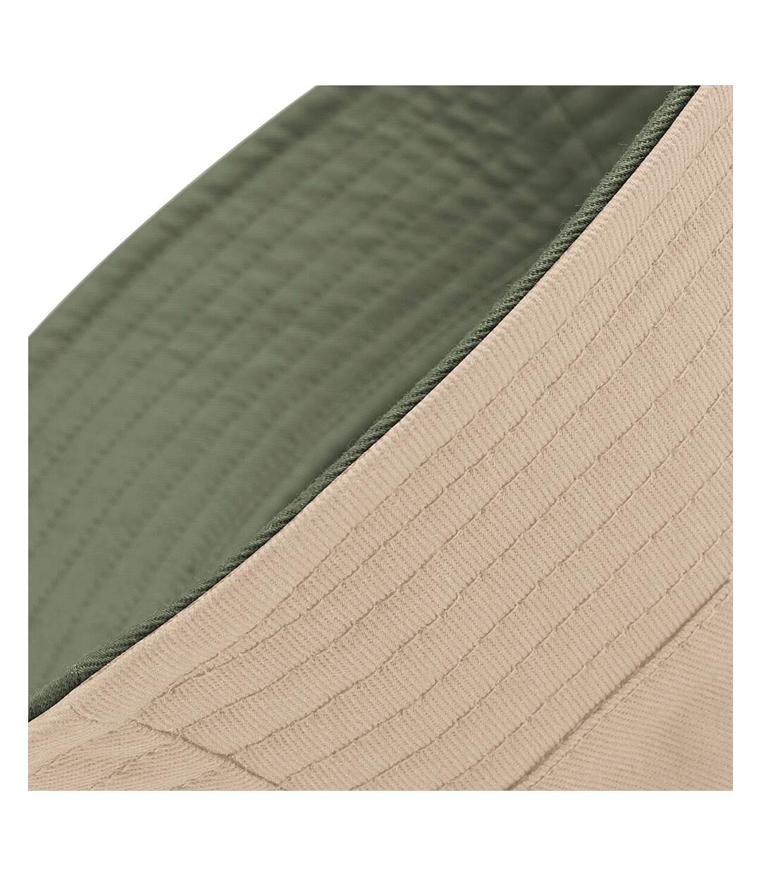 Beechfield - Bob réversible - Adulte unisexe (Vert olive/Pierre) - UTRW4070