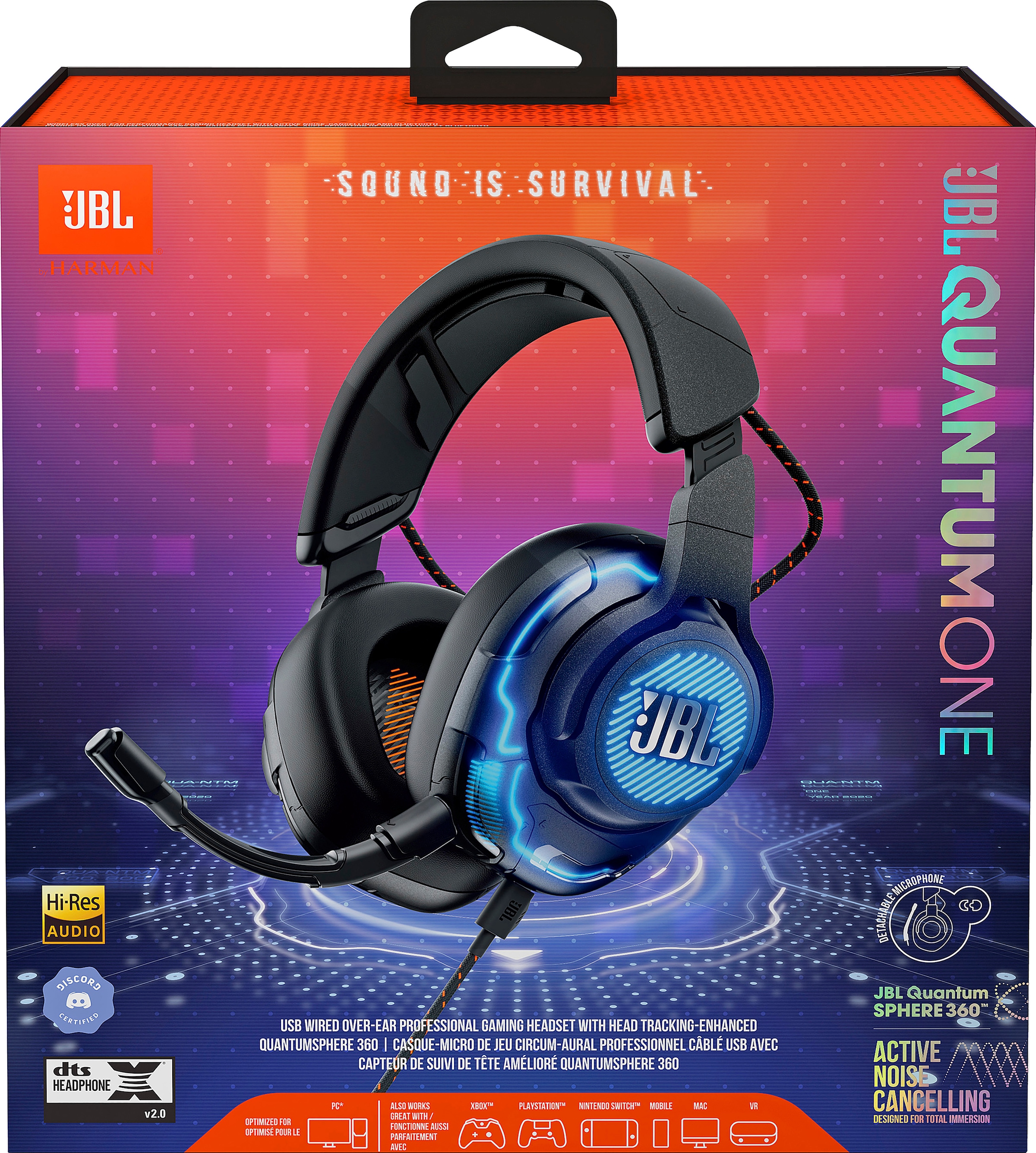 JBL Gaming-Headset »Quantum One« Noise-Cancelling