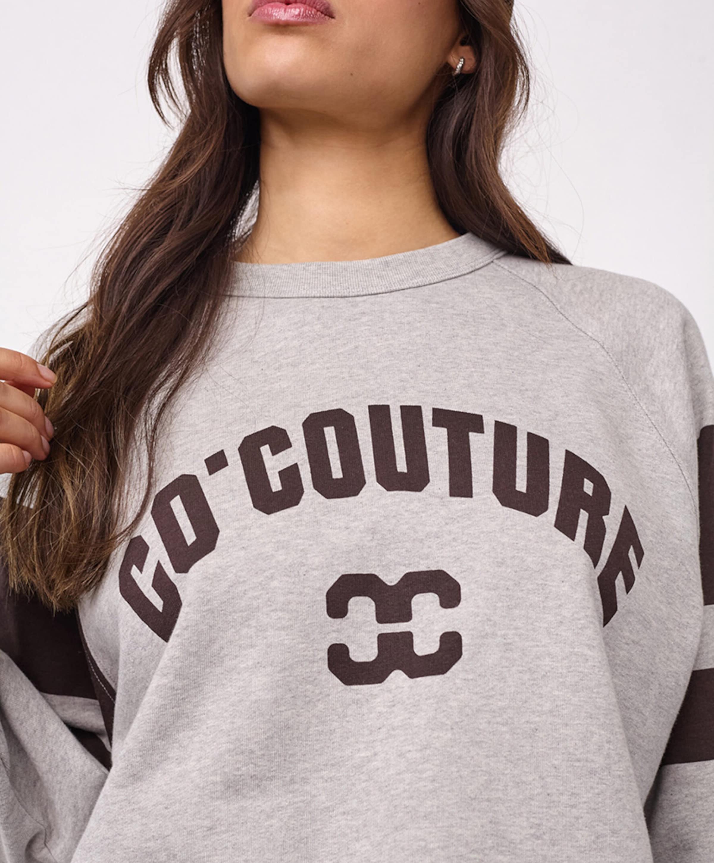 Co'Couture Dames sweater grijs