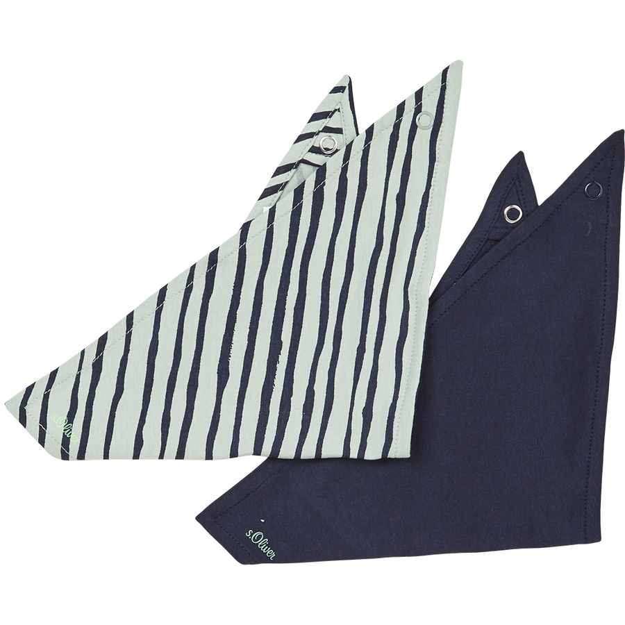 s.Oliver Halstücher 2er-Pack blau
