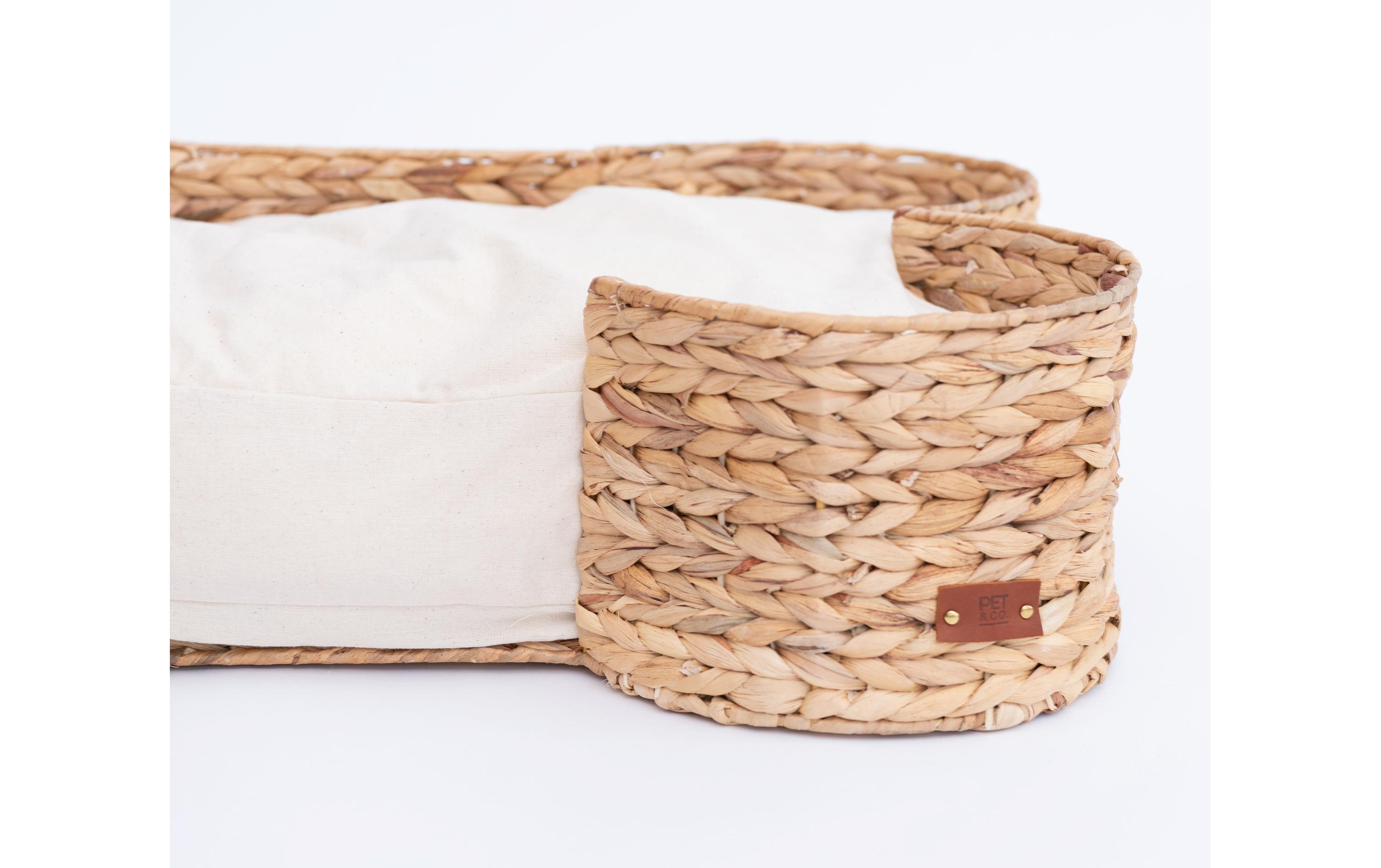 Hunde-Bett Bongo NatureHundekorb im Boho Look