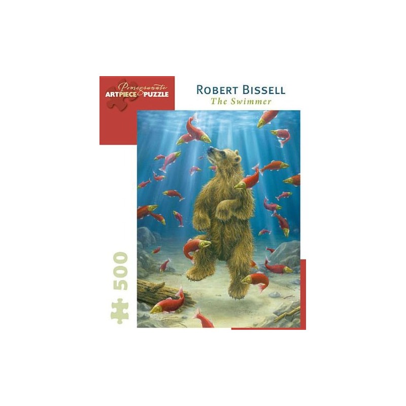 Puzzle 500 - Robert Bissell The swimmer