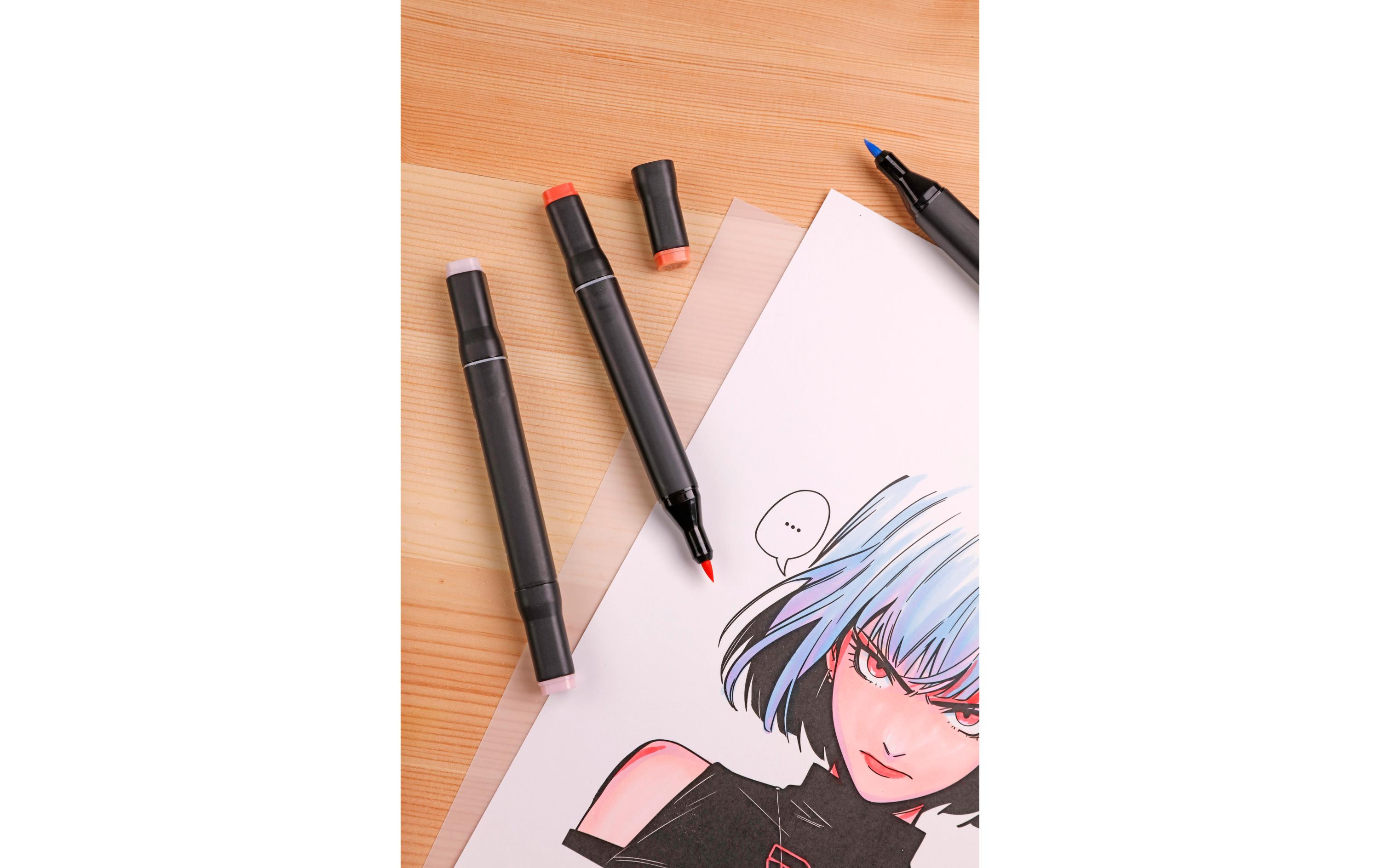 Manga Illustration Block 21 x 14.8 cm100% Zellulose-Bristolpapier