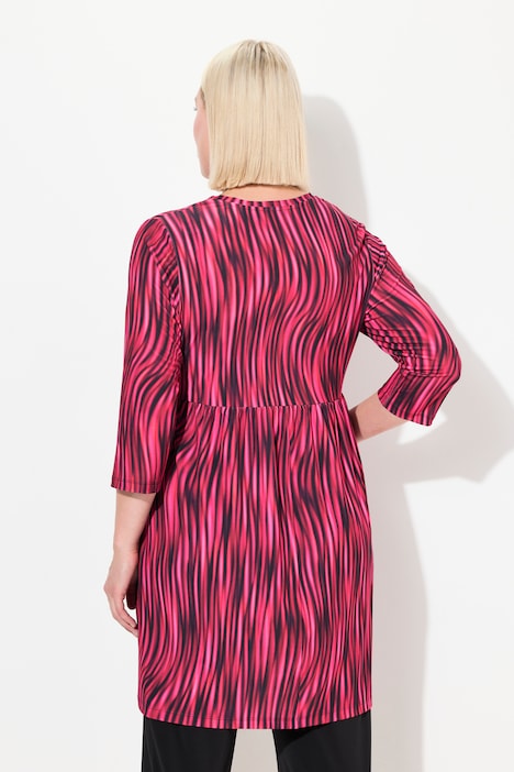 Longshirt, A-Linie, Print