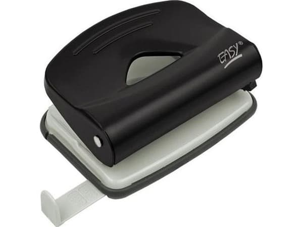 Enkel punch 15 ark svart (337861)