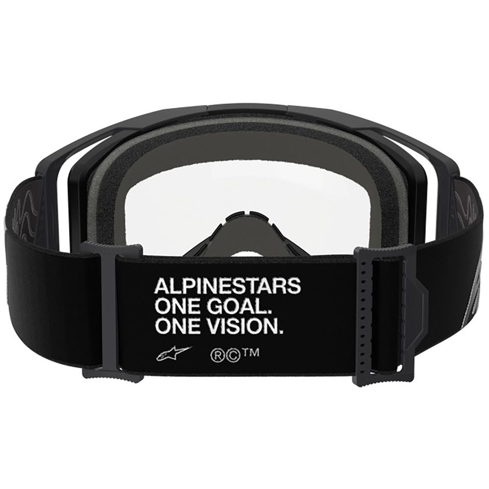 Alpinestars - Masque Vision 8 Corp Noir / Blanc / Transparent