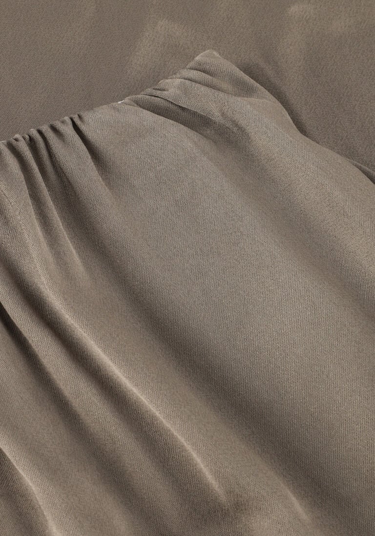 taupe drykorn wijde broek tweezer