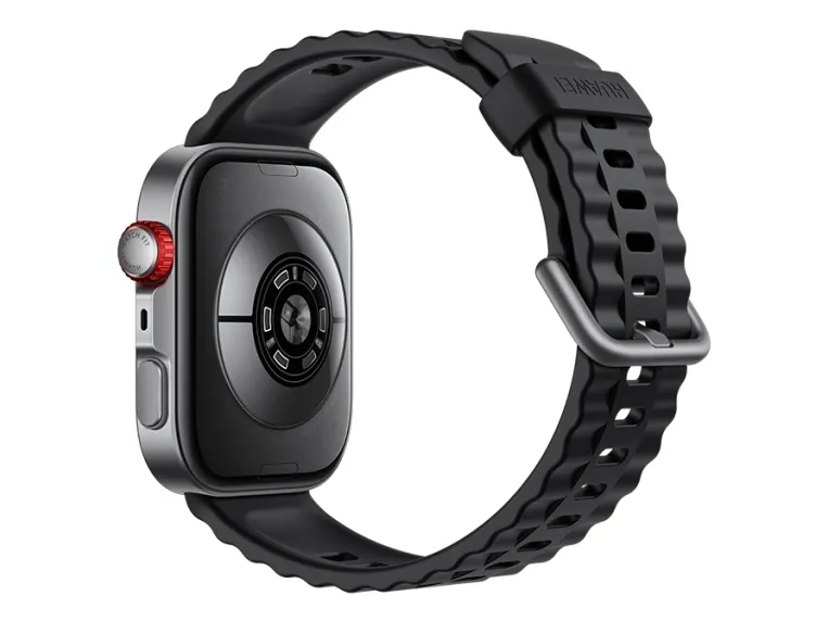 Huawei Watch Fit 4 Pro - Aluminiumslegering - smart ur med rem - fluoroelastomer - sort - håndledsstørrelse: 130-210 mm - display 1.82