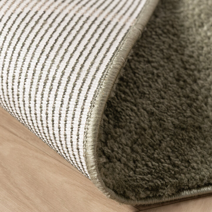 Wasbaar vloerkleed - Myrre Swirl Groen
