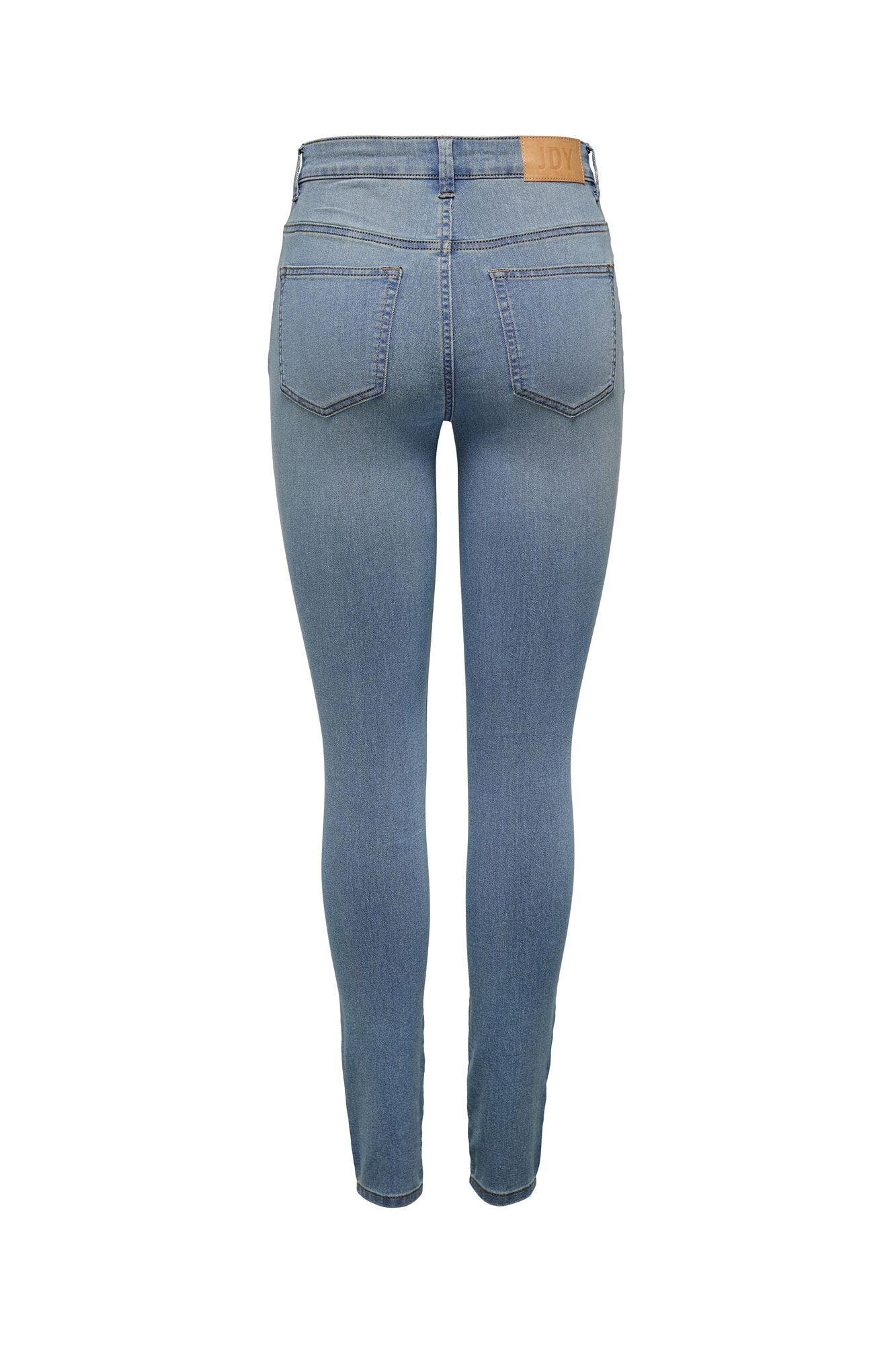 Calça jeans skinny de cintura alta