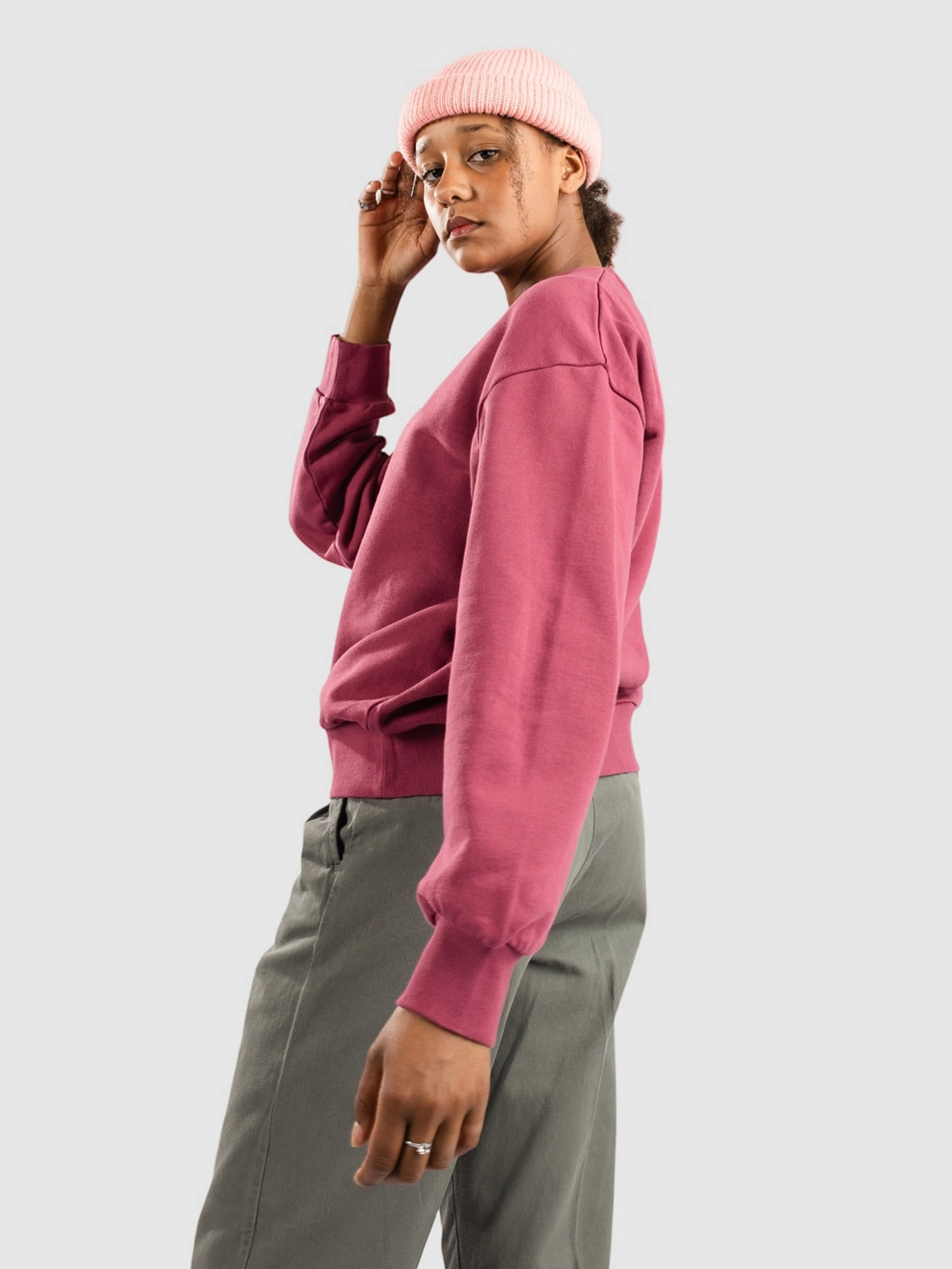 Carhartt WIP Casey Sweater punch/silver