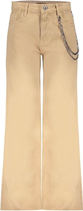 Frankie & Liberty - Wide Leg - Jeans - Zand - Katoen