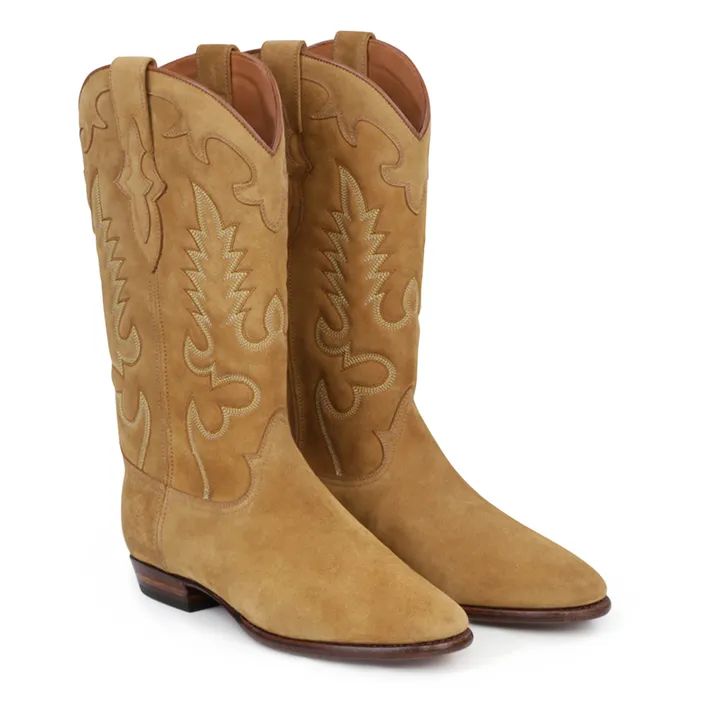 Shiloh Heritage Bottes Midnight Daim | Camel