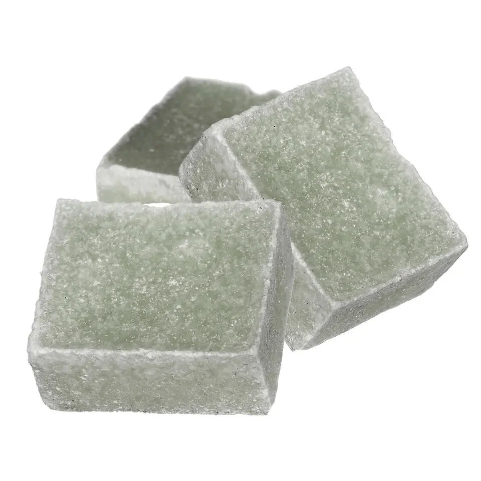 Ideas4seasons Amberblokjes/geurblokjes - eucalyptus geur - 3x stuks