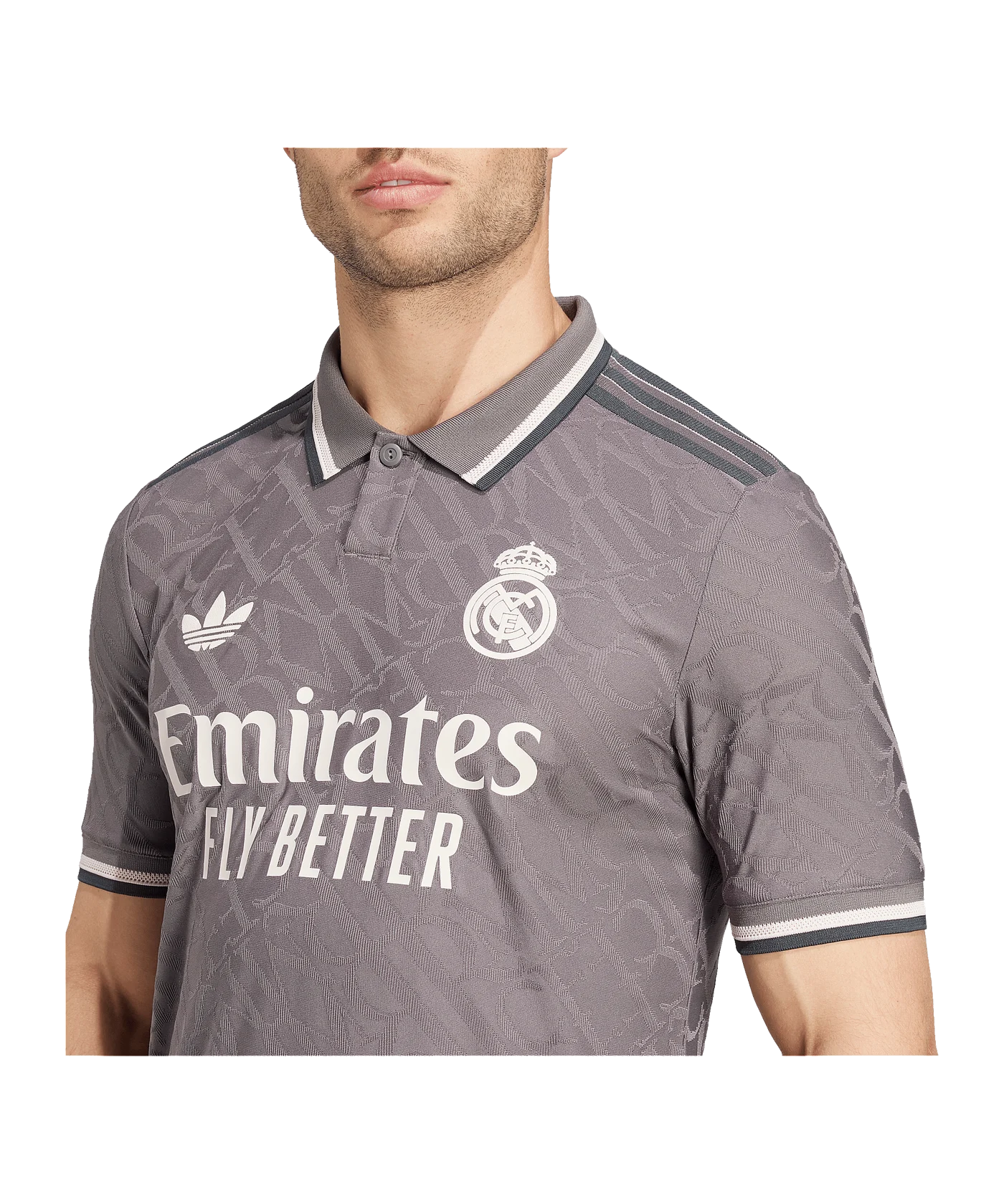 adidas Originals Real Madrid Auth. Trikot 3rd 2024/2025 Braun
