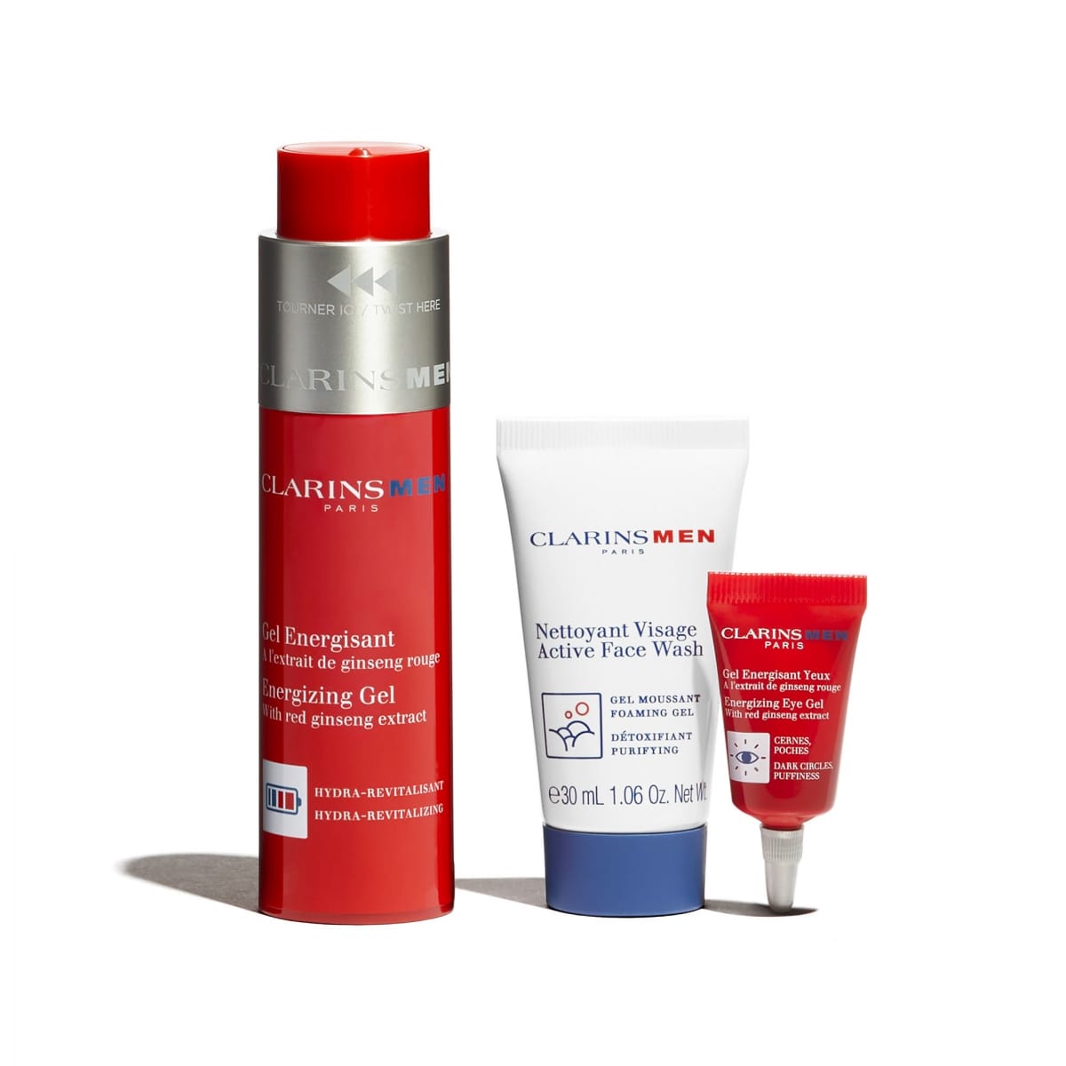 ClarinsMen Gel Energisant ClarinsMen Gel Energisant Coffret Soin Visage