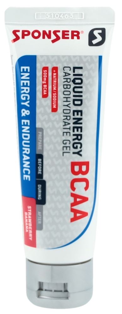 SPONSER Liquid Energy BCAA<br>70 g, Banana-Strawberry