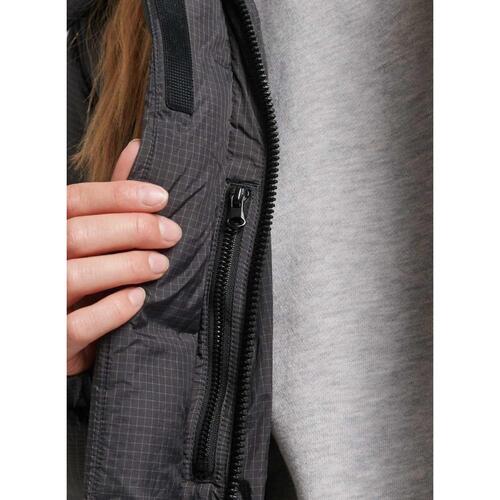 Superdry - RIPSTOP LONGLINE PUFFER JACKET Negro