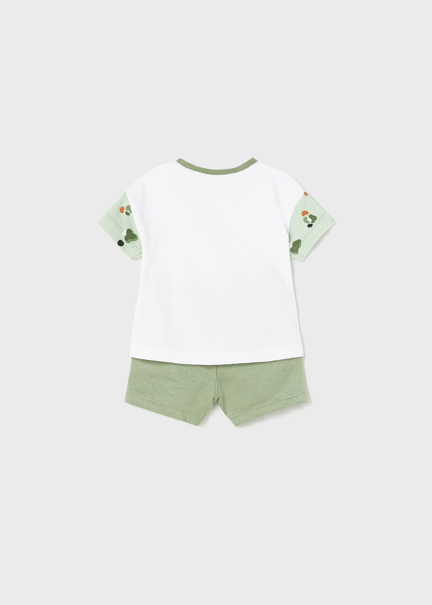 Conjunto de algodão com 4 peças para recém-nascido