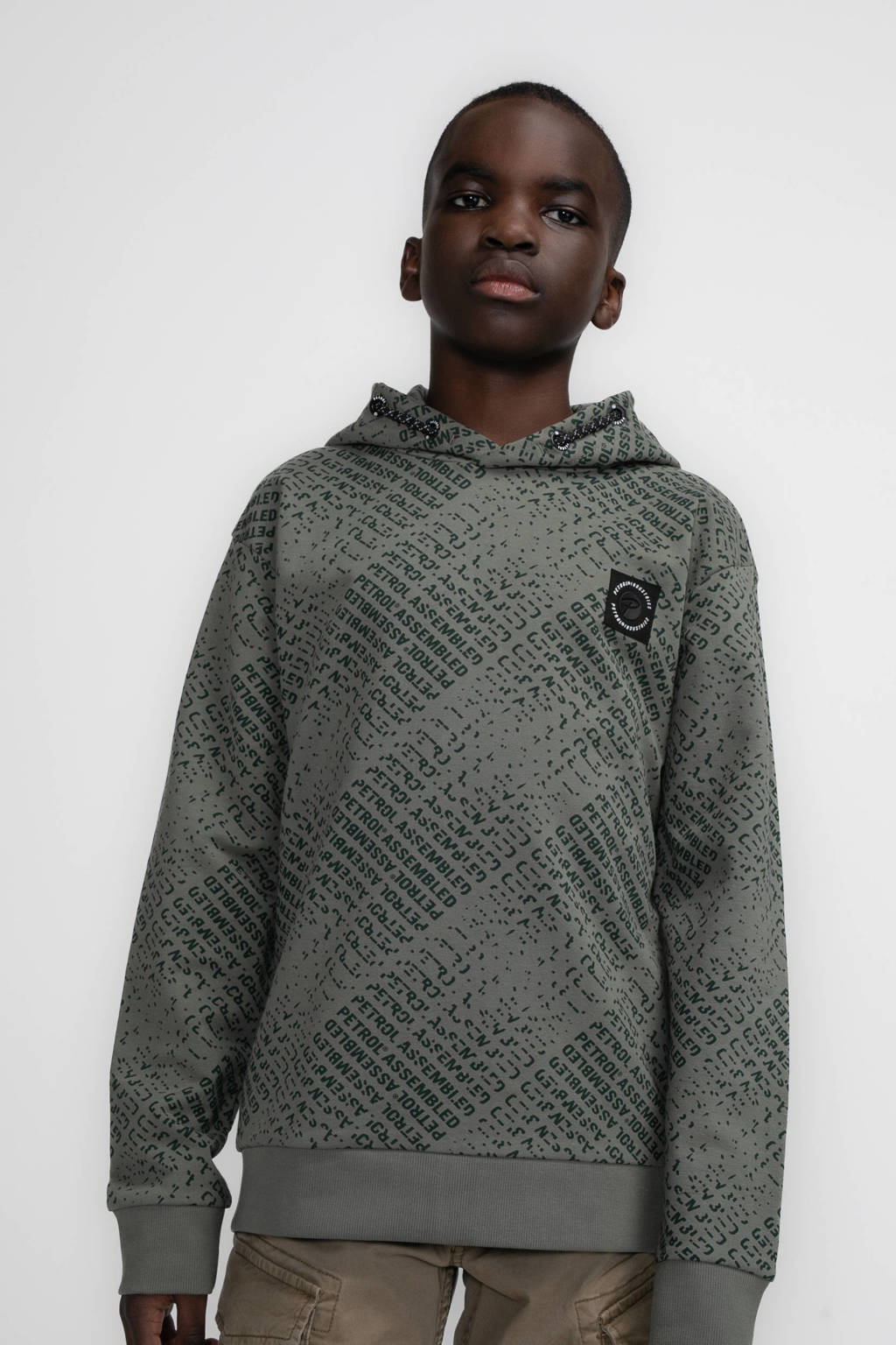 Petrol Industries hoodie groen