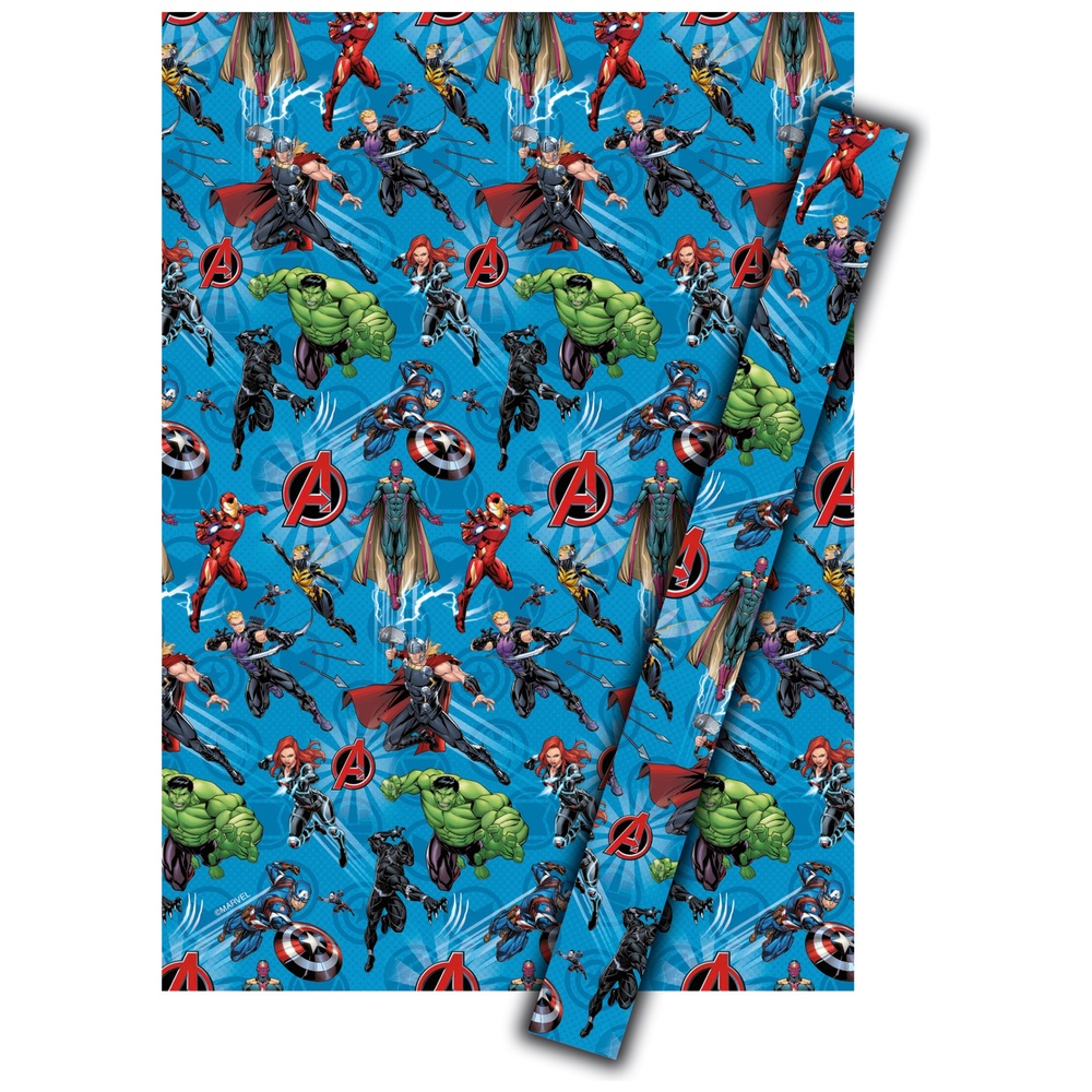 Marvel Avengers Geschenkpapier 4M