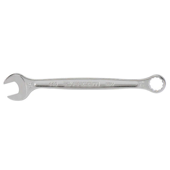 Clé mixte métrique 14 mm Facom 440.14PB en acier double extrémité œillet 12 pans L.180 mm