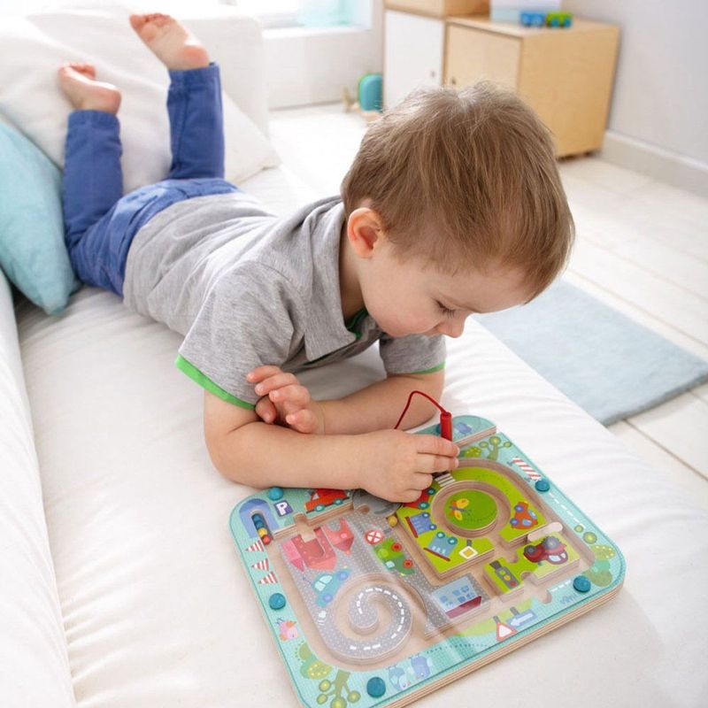 Haba - 301056 - Educatief Speelgoed - Hout - Magnetisch Labyrint