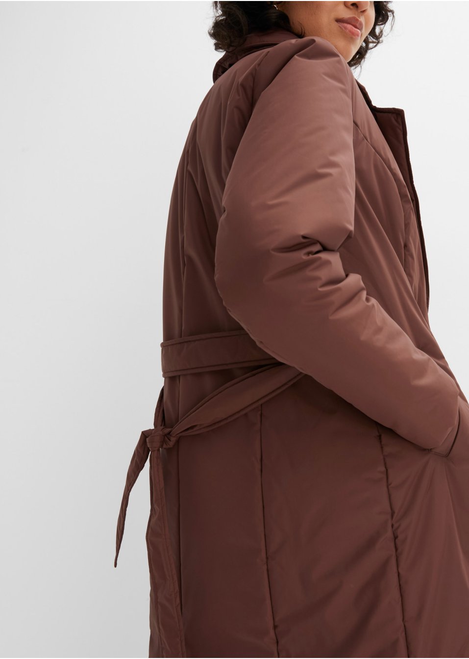 Trench-coat matelassé