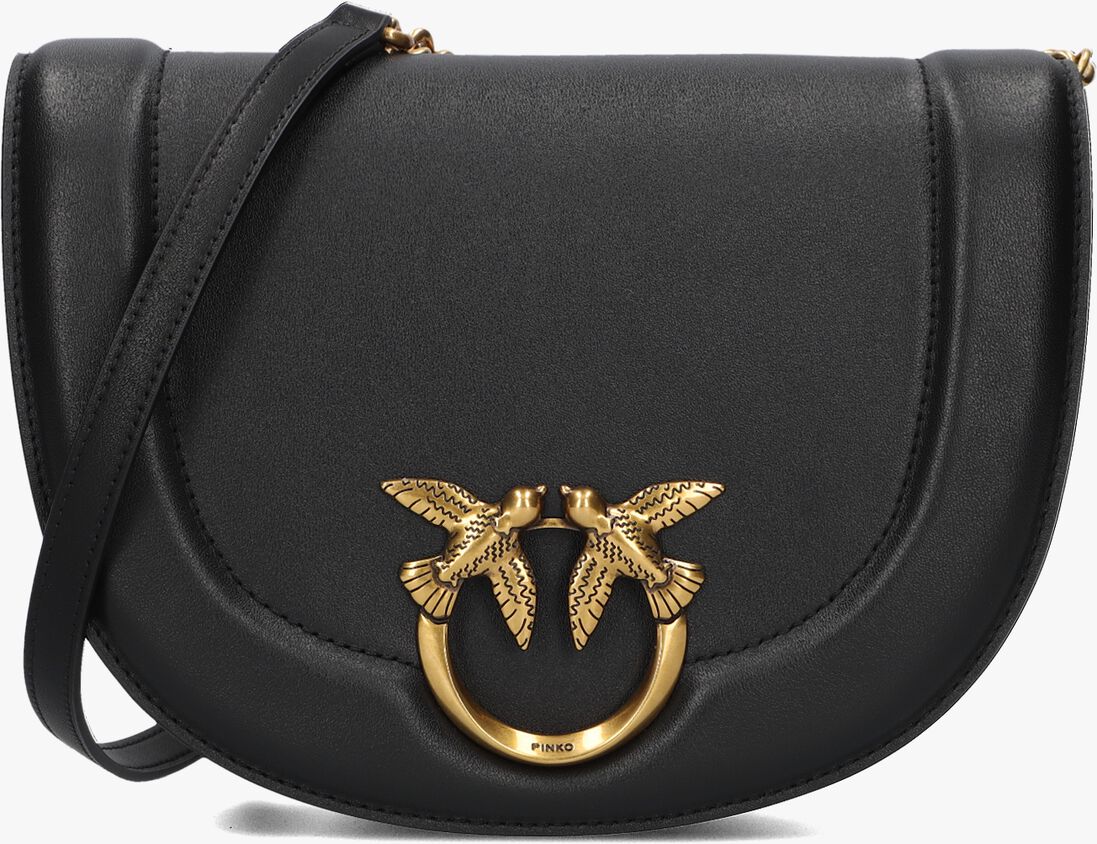 PINKO zwarte pinko schoudertas round click classic