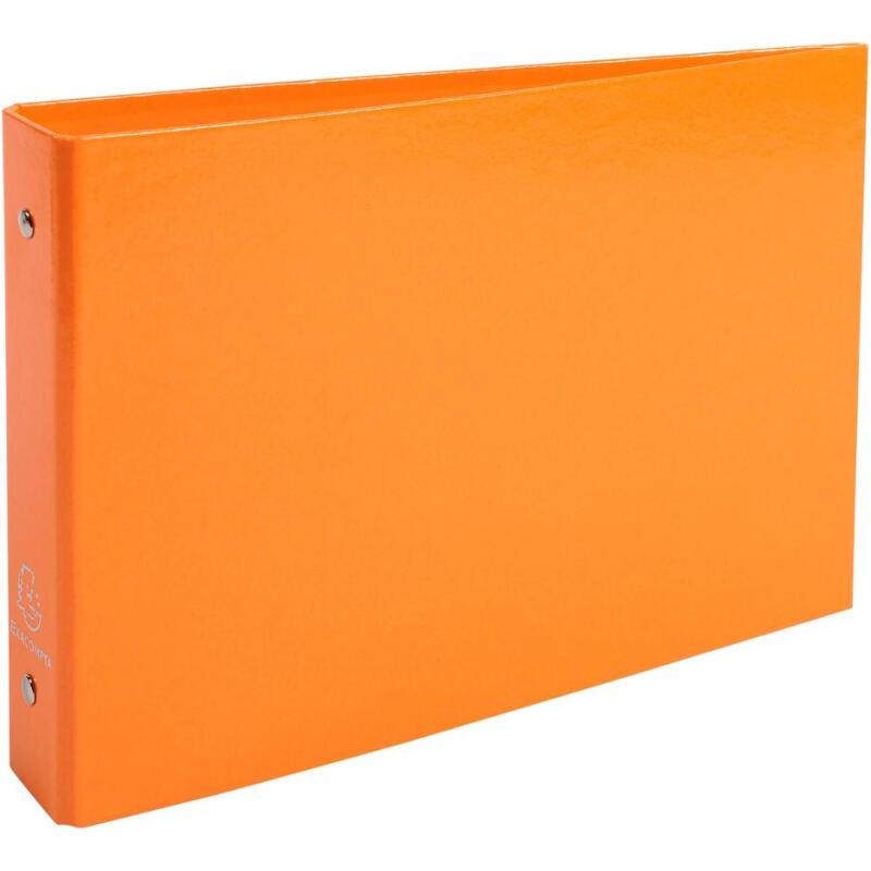 Classeur 2 anneaux cartonné Exacompta Iderama® A5 - Dos 3,5 cm couleurs assorties