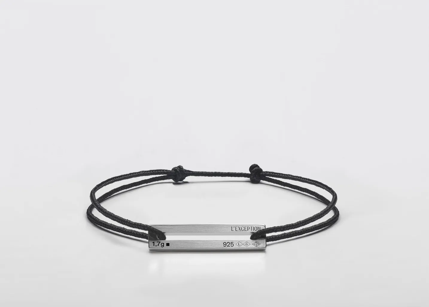 Bracelet Collaboration 10 ans L'Exception Paris X Le Gramme L'Exception Paris