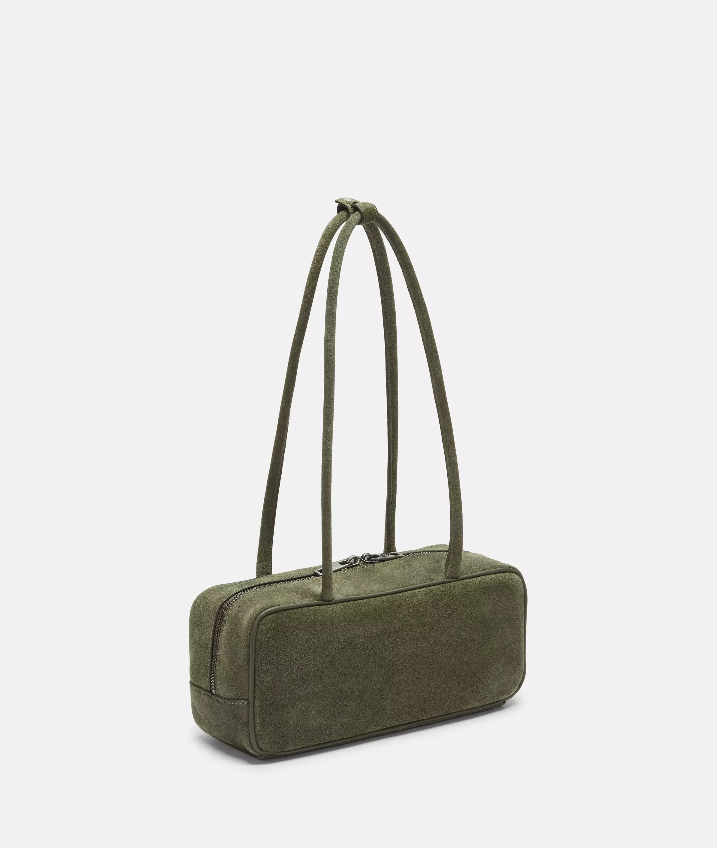 Jil Satchel S Handy suede shoulder bag